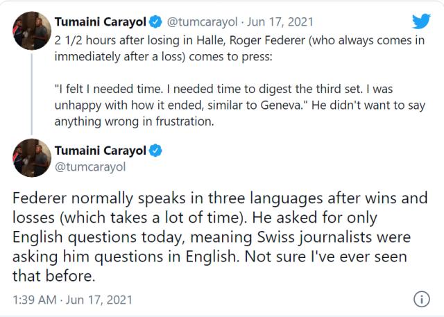 开云体育-费德勒赛后两个半小时才开发布会  罕见仅限英语